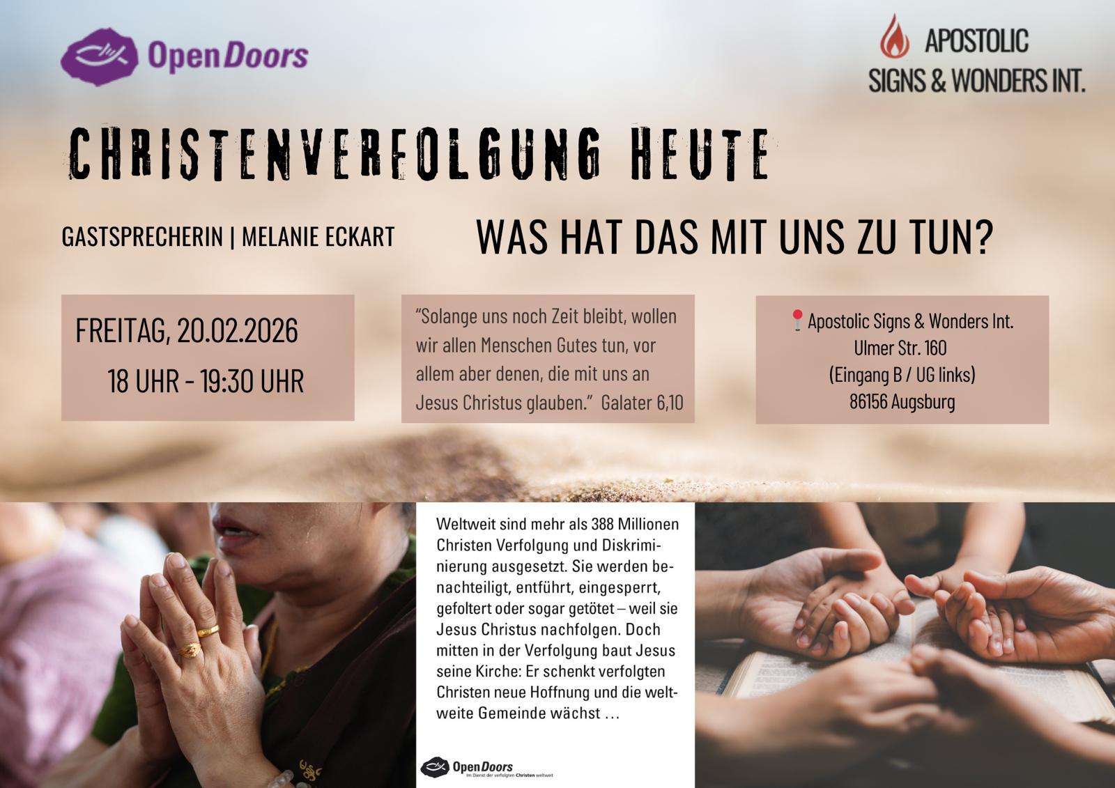Christenverfolgung heute
