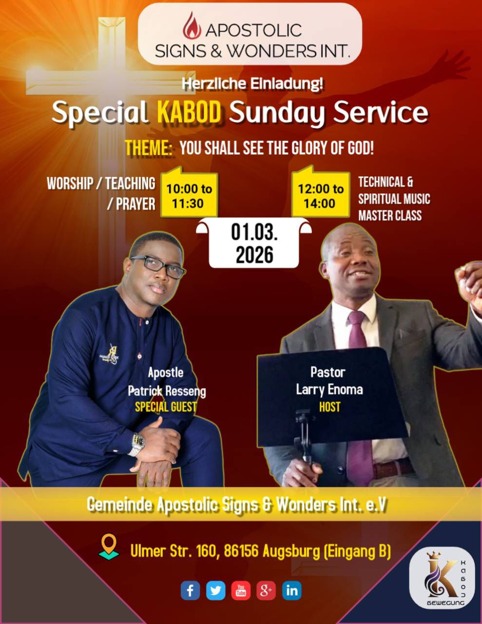 Special KABOD Sunday Service